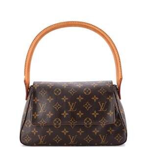 Louis Vuitton Looping Handbag Canvas #247408L12B